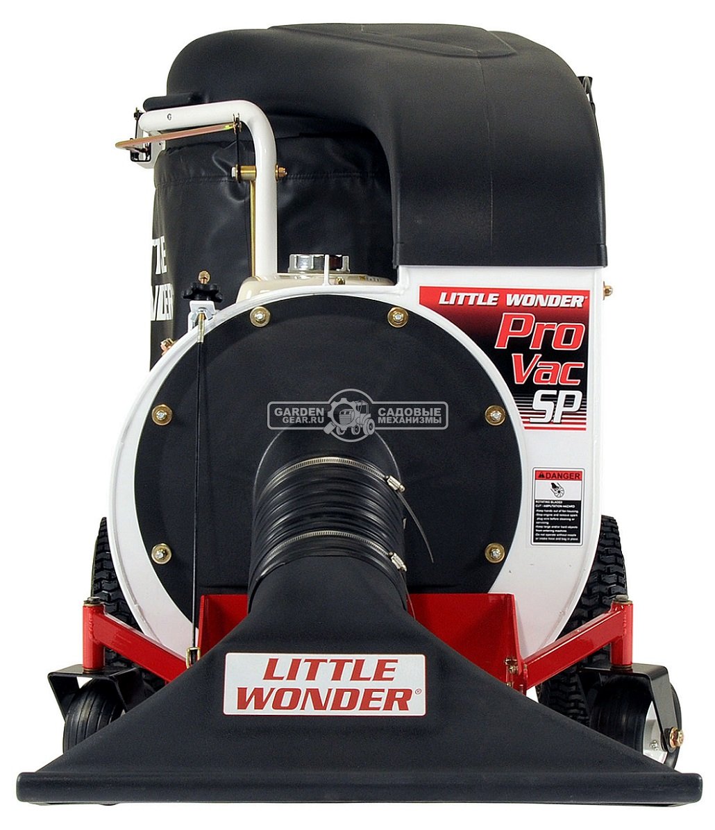 Садовый пылесос бензиновый Little Wonder Pro Vac SP самоходный (USA, Honda GX270, 74 см, 280 л, 127 кг)