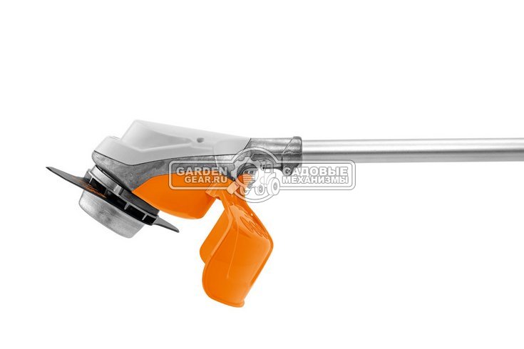 Аккумуляторная мотокоса Stihl FSA 90 SET c АКБ AP300 и ЗУ AL300 (AUT, 36В Pro, 2-х лопастной нож, леска - опция, Т-рукоятка, 3,2 кг.)