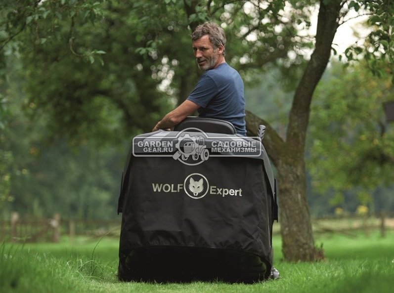 Садовый трактор Wolf Garten Alpha 95.165 H (HUN, B&S Expert, 500 куб.см., гидростатика, травосборник 320 л., ширина кошения 95 см., 247 кг.)