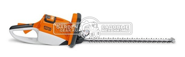 Кусторез аккумуляторный Stihl HSA 66 SET с AP100 и AL101 (AUT, 36В Pro, длина реза 50 см, расстояние между зубьями 30 мм., 3.1 кг)