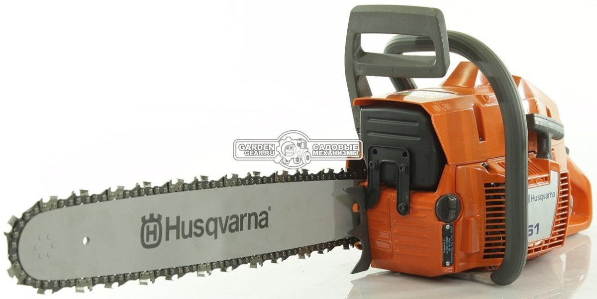 Бензопила Husqvarna 61 18&quot; (BRA, 61.5 куб.см., 2.9 кВт/3.8 л.с., 3/8&quot;-1.5-72E, 6.1 кг)