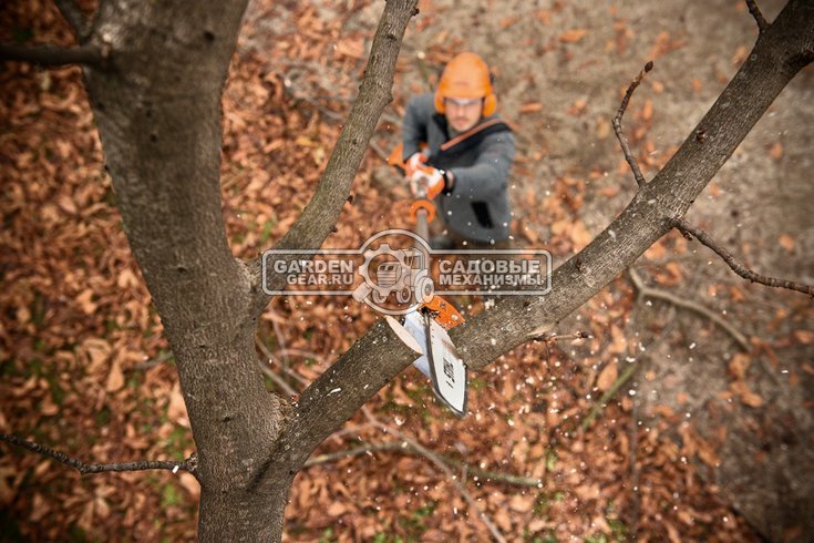 Высоторез бензиновый Stihl HT 103 12&quot; телескопический (USA, 31,4 куб.см., 1,05 кВт/1,4 л.с., 4-Mix, 1/4&quot;, 1,1 мм., 64E, длина 270-390 см., 7,2 кг.)