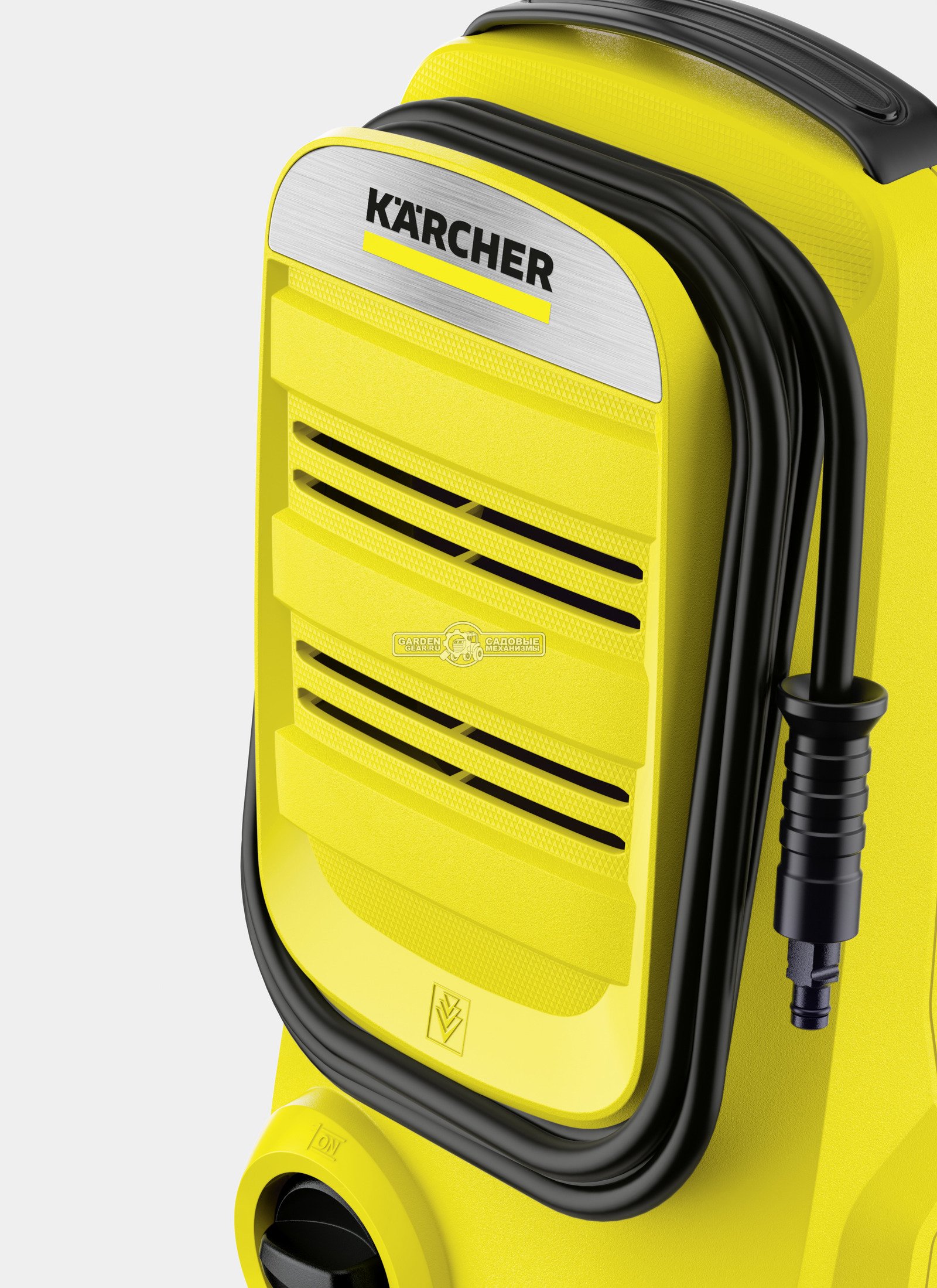 Мойка высокого давления Karcher K 2 Compact (ITA, 1400 Вт, 110 бар, 360 л/час, шланг 4 м, 4.8 кг)