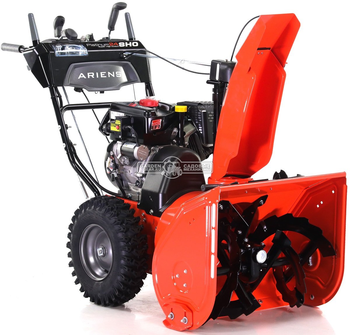 Снегоуборщик Ariens ST 24 SHO EFI Platinum (USA, 60,9 см., Ariens AX, 369 см3, эл/стартер 220В, AutoTurn, фара, подогрев рукояток, 124 кг.)