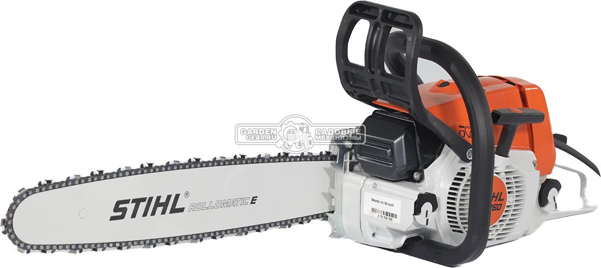 Бензопила Stihl MS 260 18&quot; (BRA, 50,2 куб.см., 2.6 кВт/3.5 л.с., ElastoStart, 0.325&quot;, 1.6 мм, 73E, 4.8 кг)