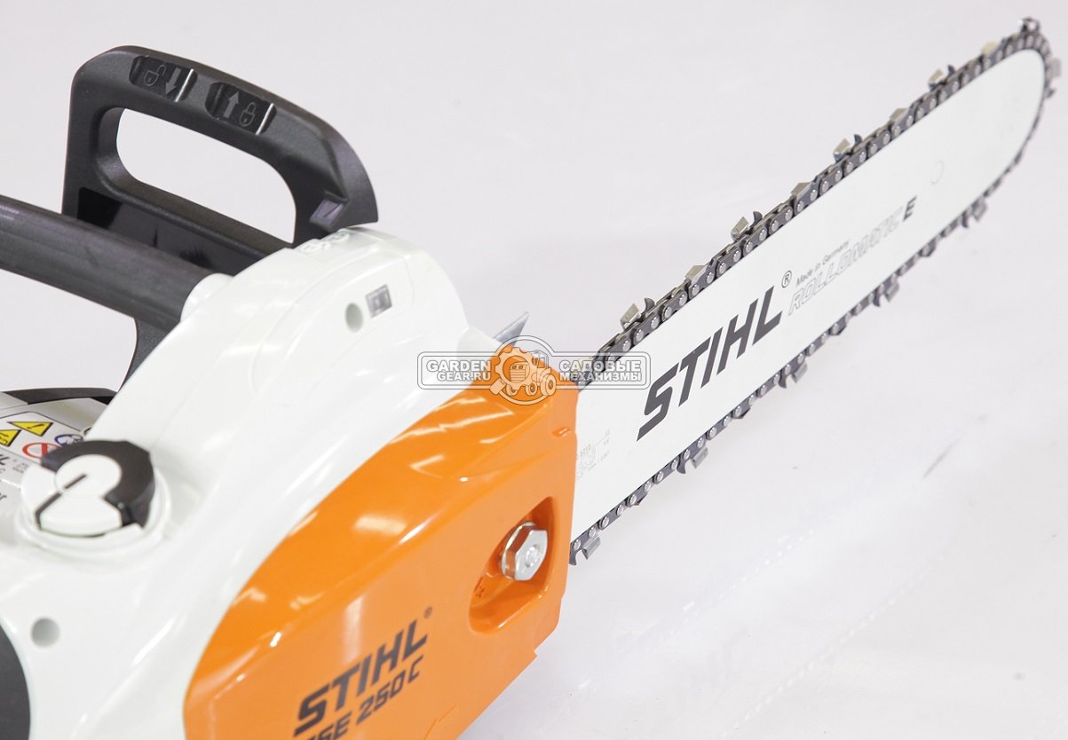 Электропила Stihl MSE 250 C-Q 16&quot; (GER, 2,5 кВт., рукоятка с мягким покрытием, светодиодный индикатор перегрузки, 3/8&quot;, 1,6 мм., 60E, 5,7 кг.)