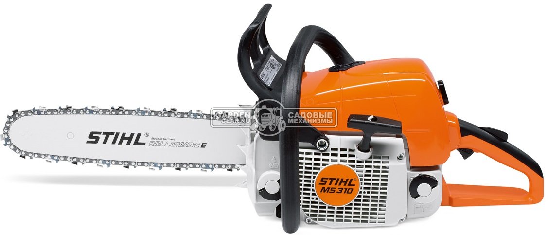 Бензопила Stihl MS 310 18&quot; (BRA, 59,0 куб.см., 3,2 кВт/4,4 л.с., 3/8&quot;, 1,6 мм., 66E, 5,9 кг.)