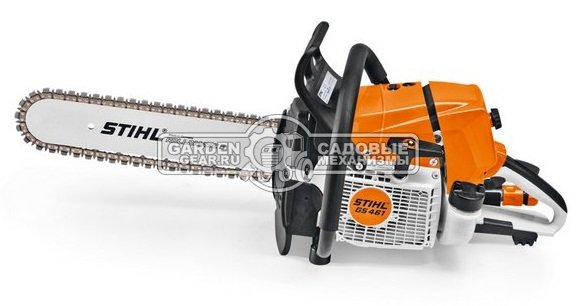 Цепной бензорез Stihl GS 461 GBE (76,5 см3, 4,3 кВт., алмазная цепь, длина реза 30 см, 7,6 кг.)