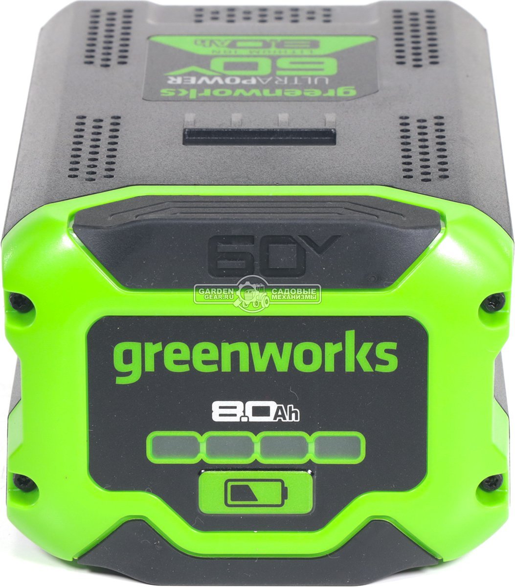 Аккумулятор GreenWorks G60B8 (PRC, Li-ion, 60V, 8 А/ч)