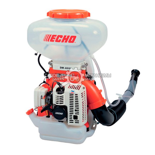 Опрыскиватель бензиновый Echo DM-4610 (JPN, распыление воздухом, 44 см3., 2 кВт., 23 л., 11,4 кг.)