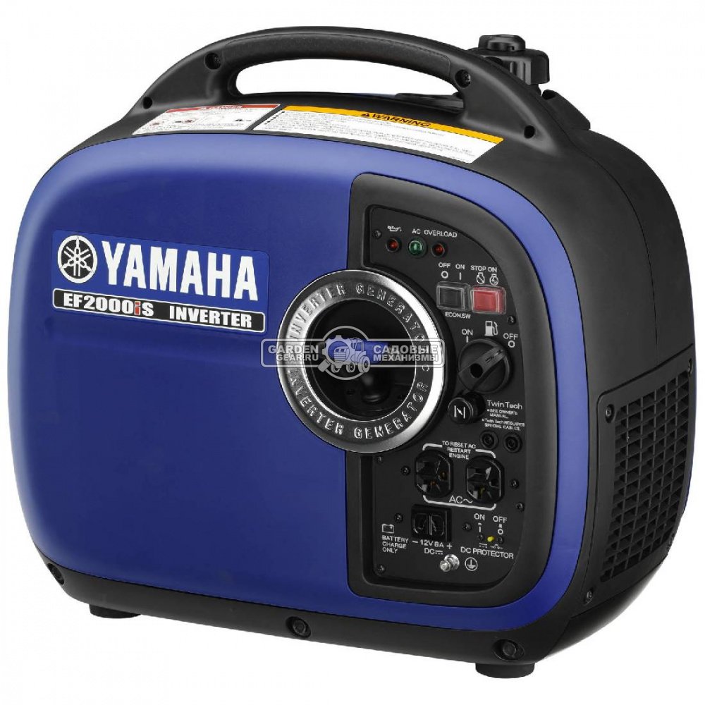 Бензиновый генератор инверторный Yamaha EF 2000 iS (PRC, Yamaha, 79 см3, 1.6/2.0 кВт, 4.2 л, 21 кг)