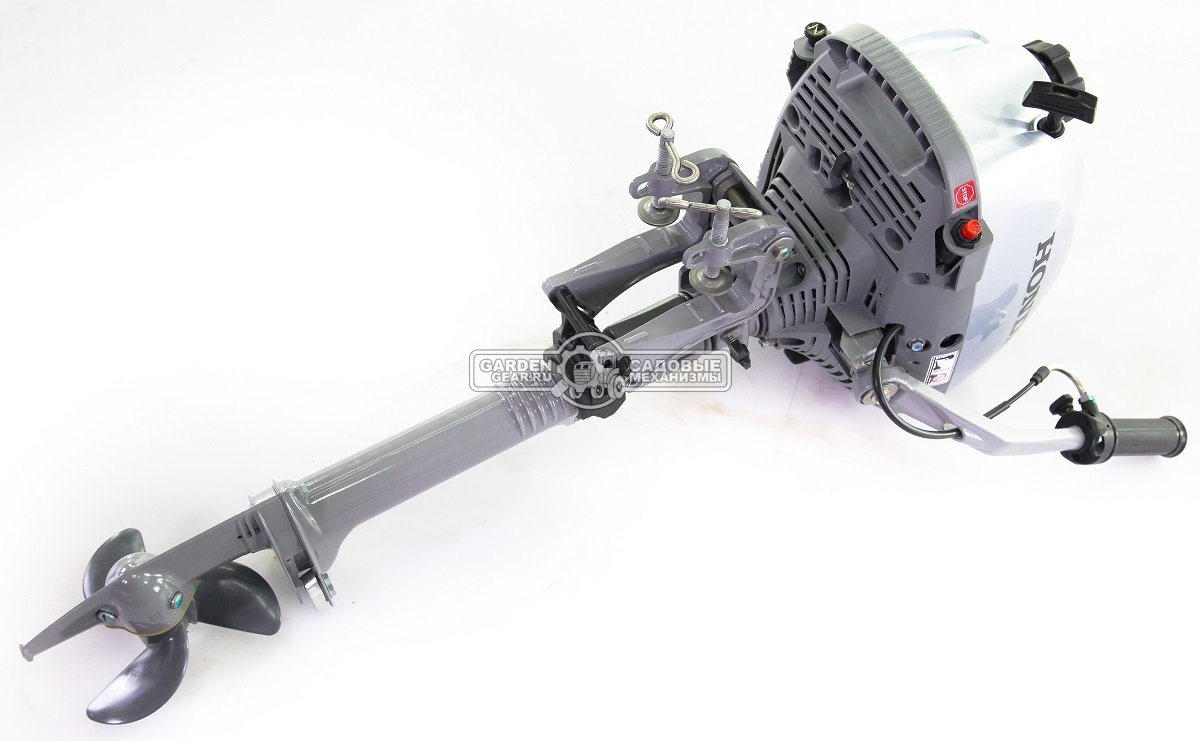 Лодочный мотор Honda BF2.3DH SCHU (4х такт., 53 см3, 2.3 л.с., воздушное охл., руч. стартер, 1 л, 7 1/4 х 4 3/4, 12 кг)