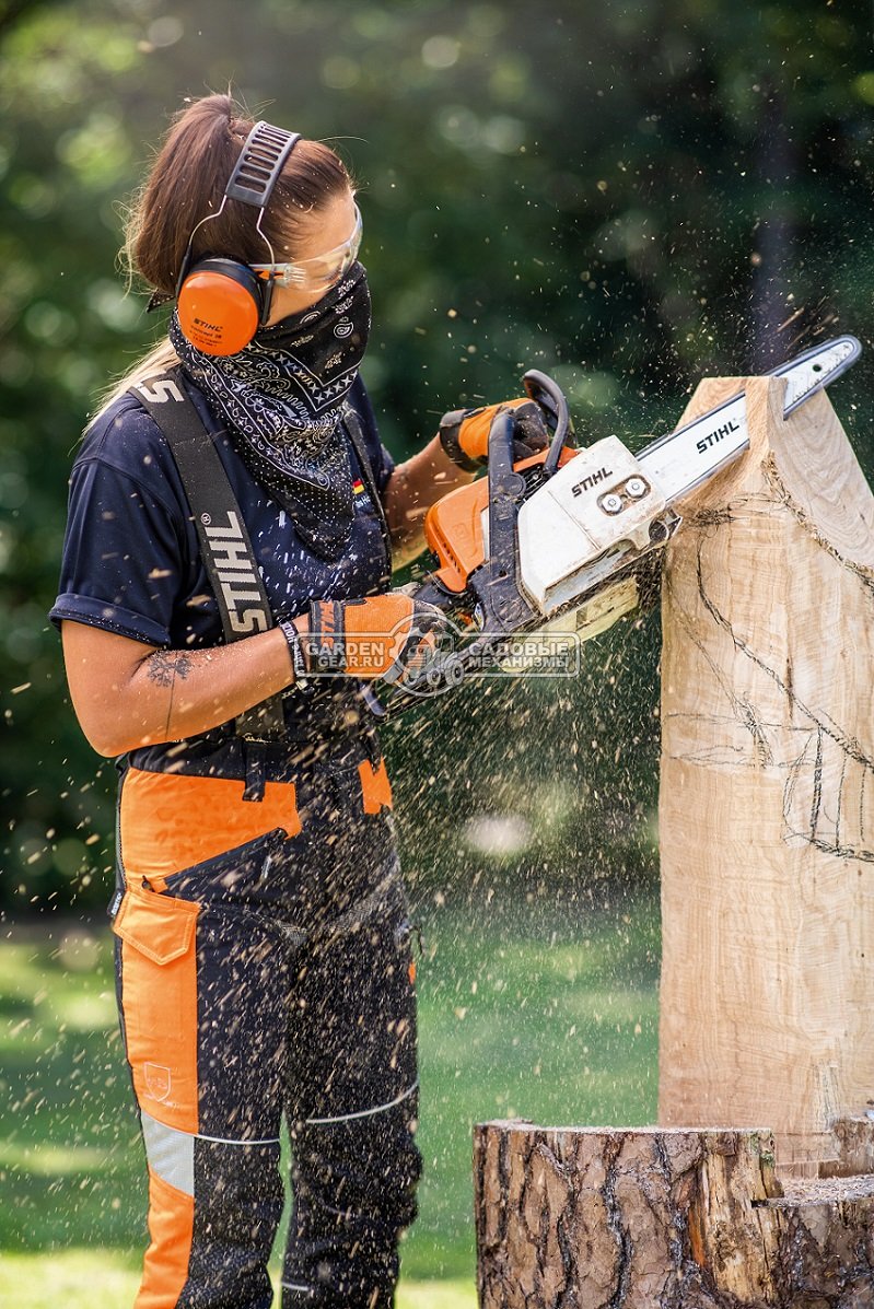 Бензопила Stihl MS 194 C-E 12&quot; Сarving (USA, 31,8 куб.см., 1,4 кВт/1,9 л.с, 2-MIX, Ergostart, 1/4&quot;, 1,3 мм., 64E, 3,6 кг.)