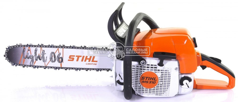 Бензопила Stihl MS 310 16&quot; (BRA, 59,0 куб.см., 3,2 кВт/4,4 л.с., 3/8&quot;, 1,6 мм., 60E, 5,9 кг.)