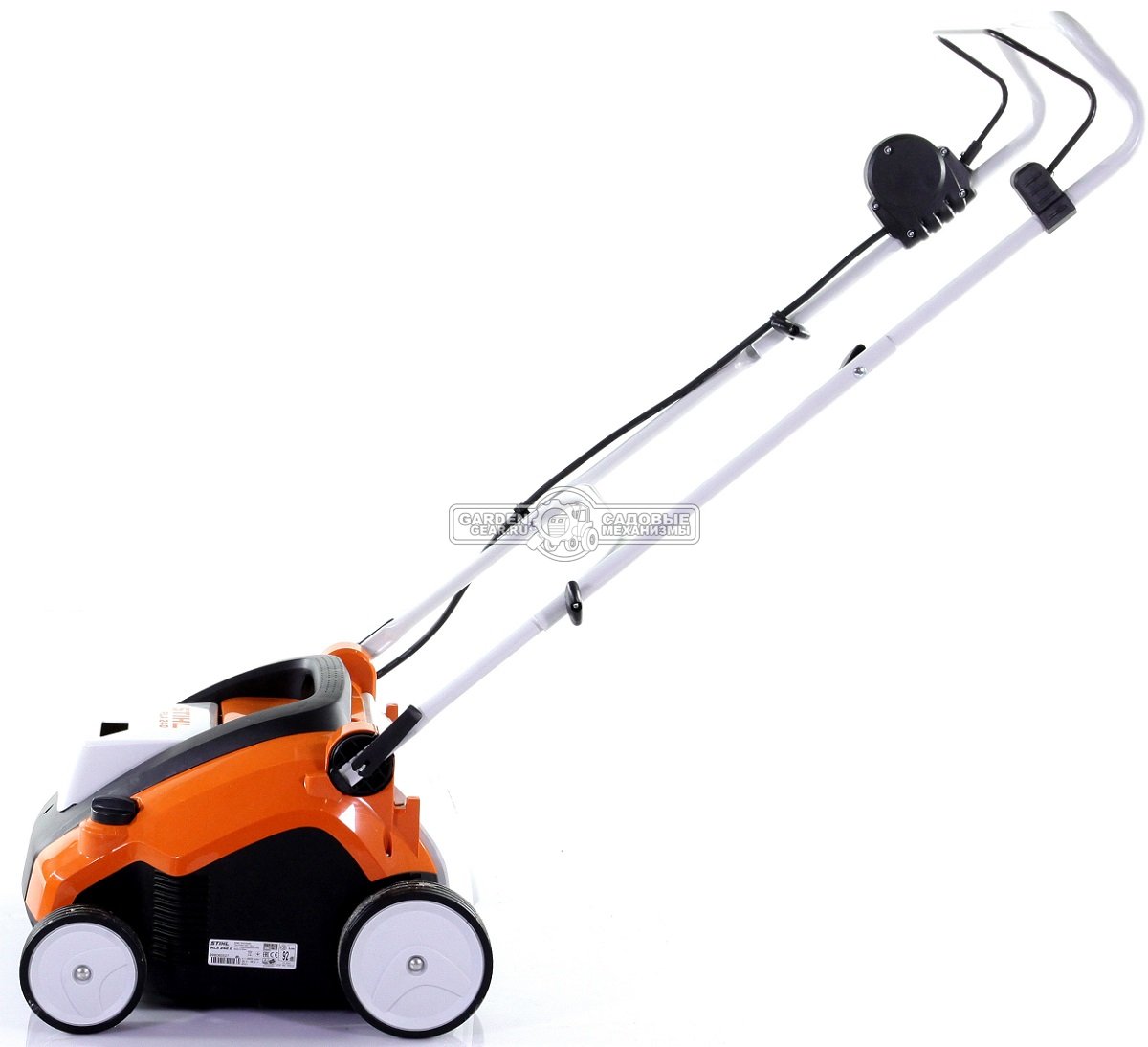 Вертикуттер - аэратор аккумуляторный Stihl RLA 240.0 без АКБ и ЗУ (PRC, Compact 36В, ширина 34 см., 2 вала в комплекте, травосборник - 50 л., 14 кг.)