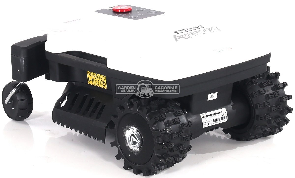 Газонокосилка робот Caiman Ambrogio Twenty 25 Elite (ITA, площадь газона до 1800 м2, нож 25 см., GPS, Bluetooth, алгоритм умной стрижки, вес 10,5 кг.)