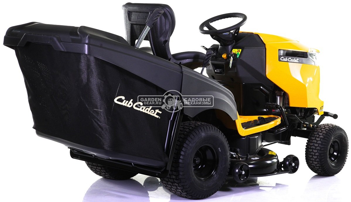 Садовый трактор Cub Cadet XT1 OR106 (USA, Cub Cadet, 547 куб.см., гидростатика, травосборник 320 л., ширина кошения 106 см., 258 кг.)