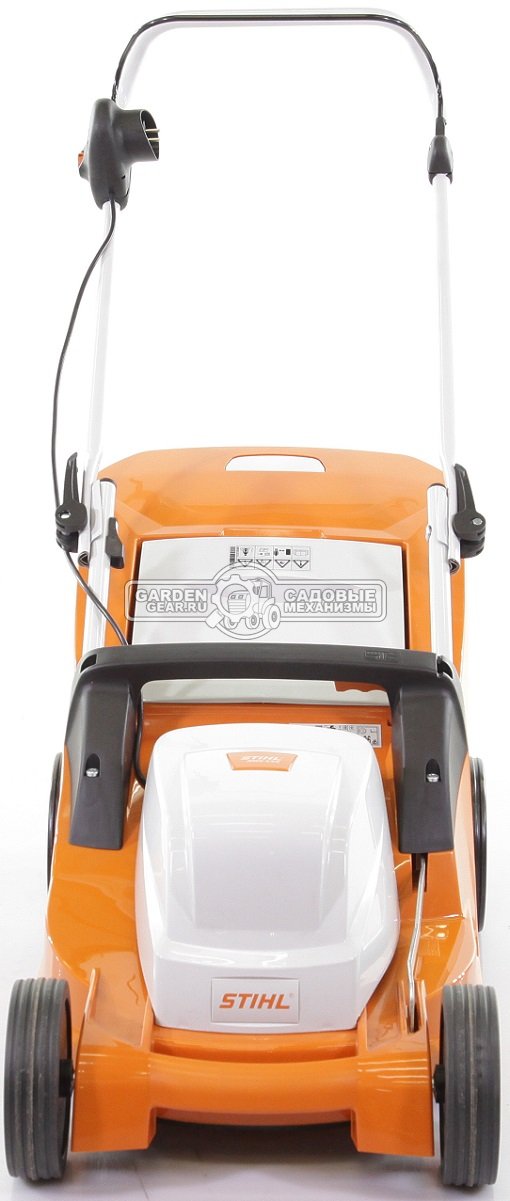 Газонокосилка электрическая Stihl RME 443.0 (AUT, 1500 Вт., 41 см., несамоходная, травосборник 55 л., пластик, 20 кг.)