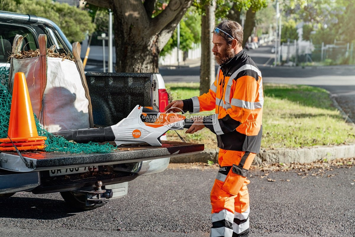 Воздуходувка аккумуляторная Stihl BGA 86 без АКБ и ЗУ (AUT, 36В Pro, макс. расход воздуха 780 м3/ч., скорость 69 м/с., 2,8 кг.)