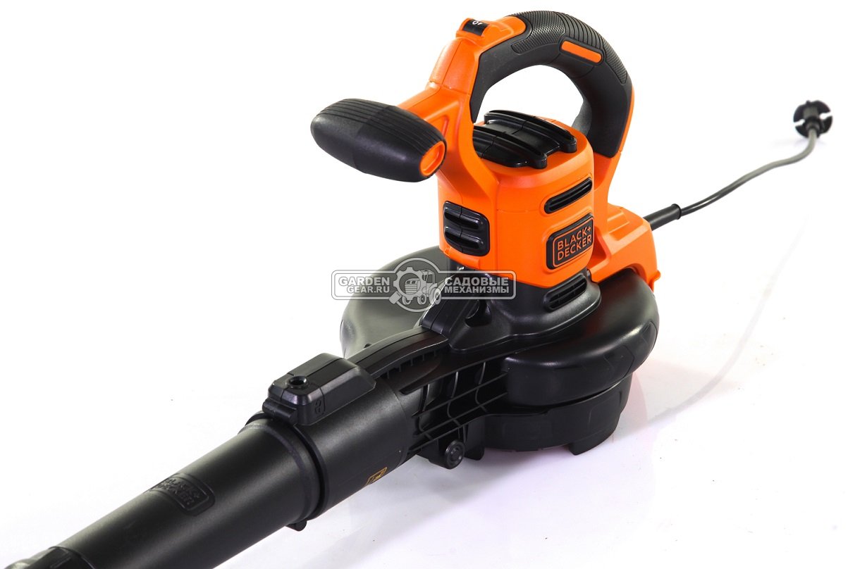 Садовый пылесос/воздуходувка электрическая Black+Decker BEBLV300-QS (PRC, 3000 Вт, 72 л)