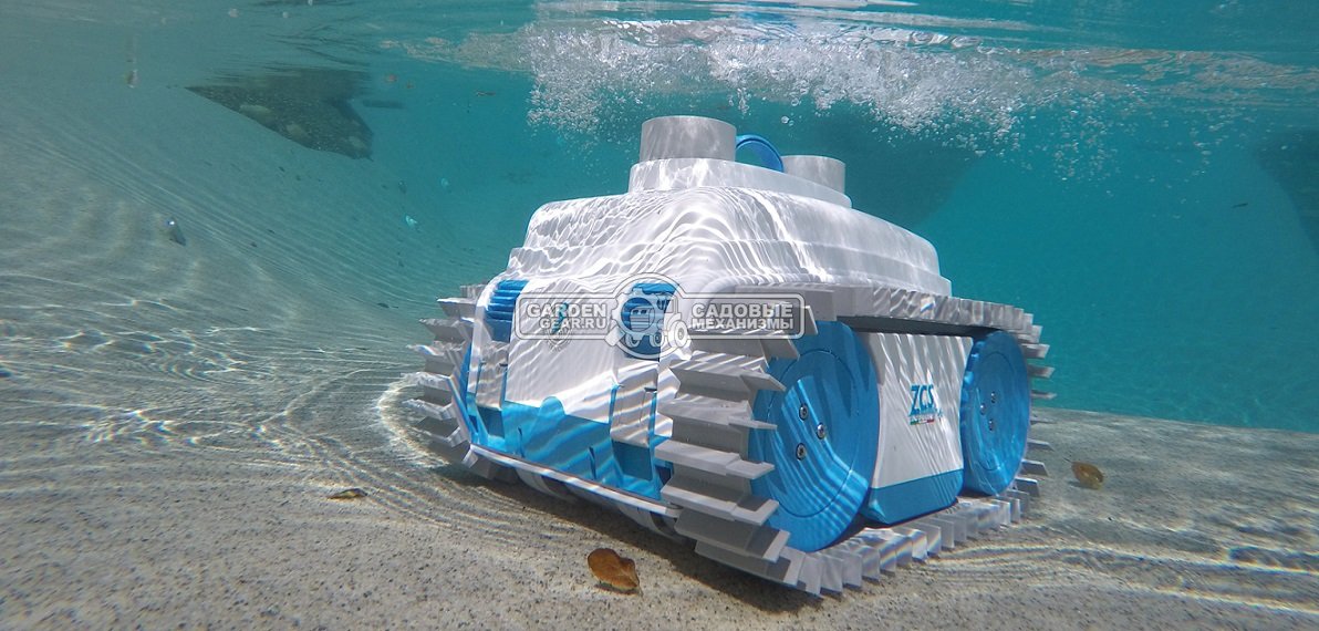 Робот для чистки бассейна 25 м. Caiman NemH2o Deluxe (ITA, Li-Ion, 25В, 13,75 А/ч, 21 кг.)
