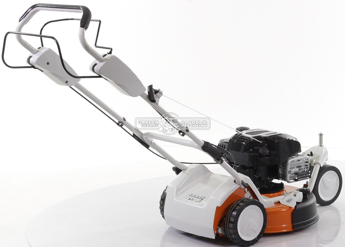 Газонокосилка бензиновая Stihl RM 3.0 RT мульчирующая (AUT, 48 см, самоходная задний привод, B&S 650 EXi, 163 куб.см., сталь, боковой выброс, 35 кг)