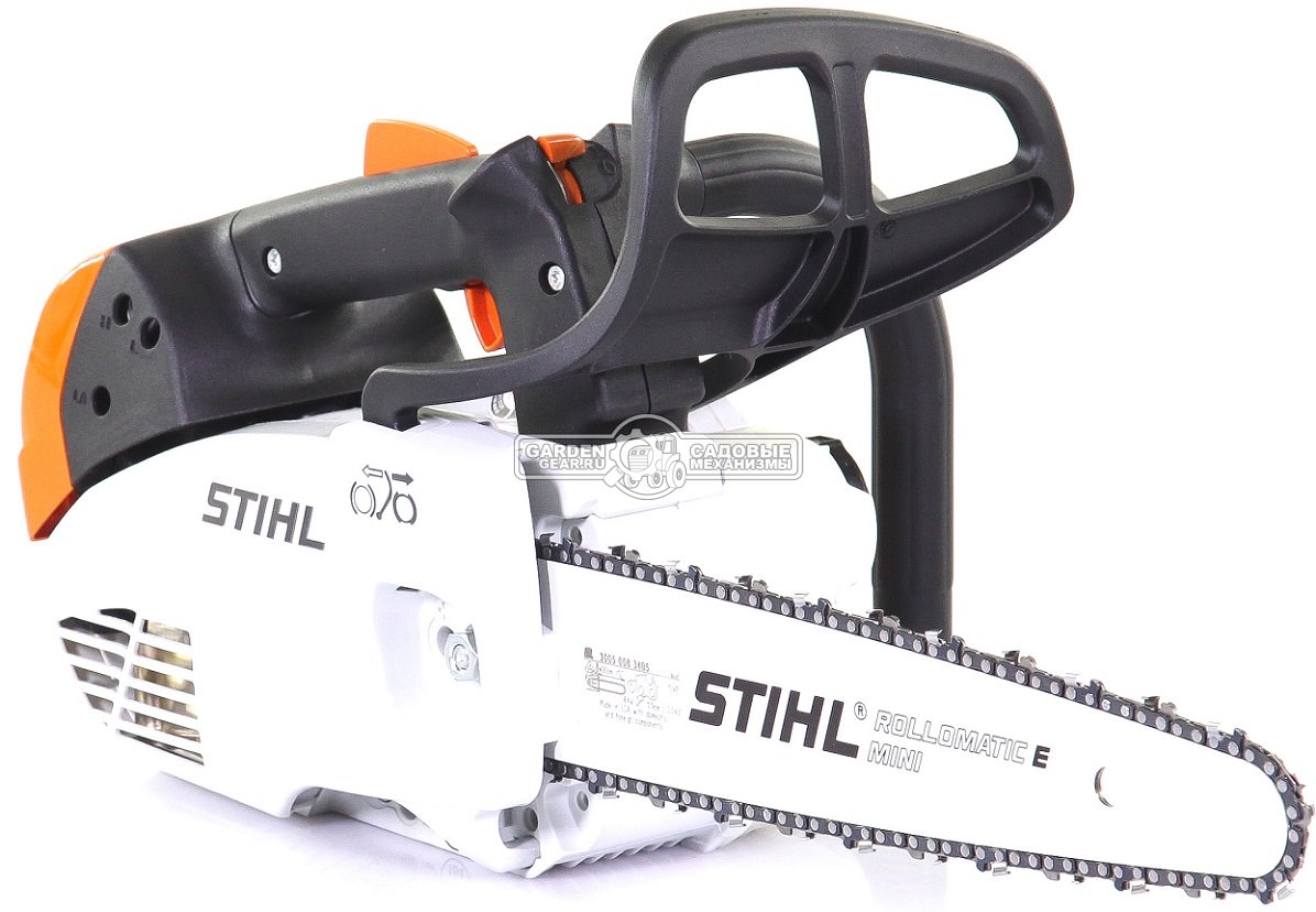 Бензопила сучкорез одноручная Stihl MS 151 TC-E 12&quot; (USA, 23,6 куб.см., 1,1 кВт/1,5 л.с, 2-MIX, Ergostart, 1/4&quot;, 1,1 мм., 64E, 2,6 кг.)