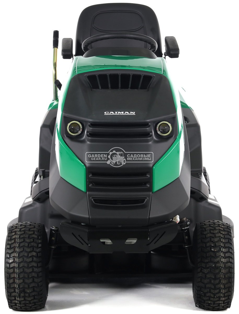 Садовый трактор Caiman Rapido Max 2WD 107D2C2 (CZE, Caiman V-Twin, 708 куб.см., гидростатика, дифференциал, травосборник 300 л., 102 см., 260 кг.)