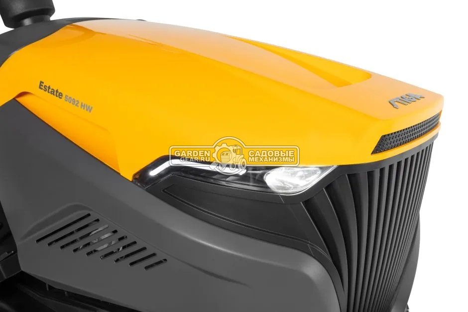 Садовый трактор Stiga Estate 5092 HW (ITA, Stiga ST600 V-Twin, 586 куб., гидростатика, травосборник 290 л., ширина кошения 92 см, NJ 92/102, 213 кг.)