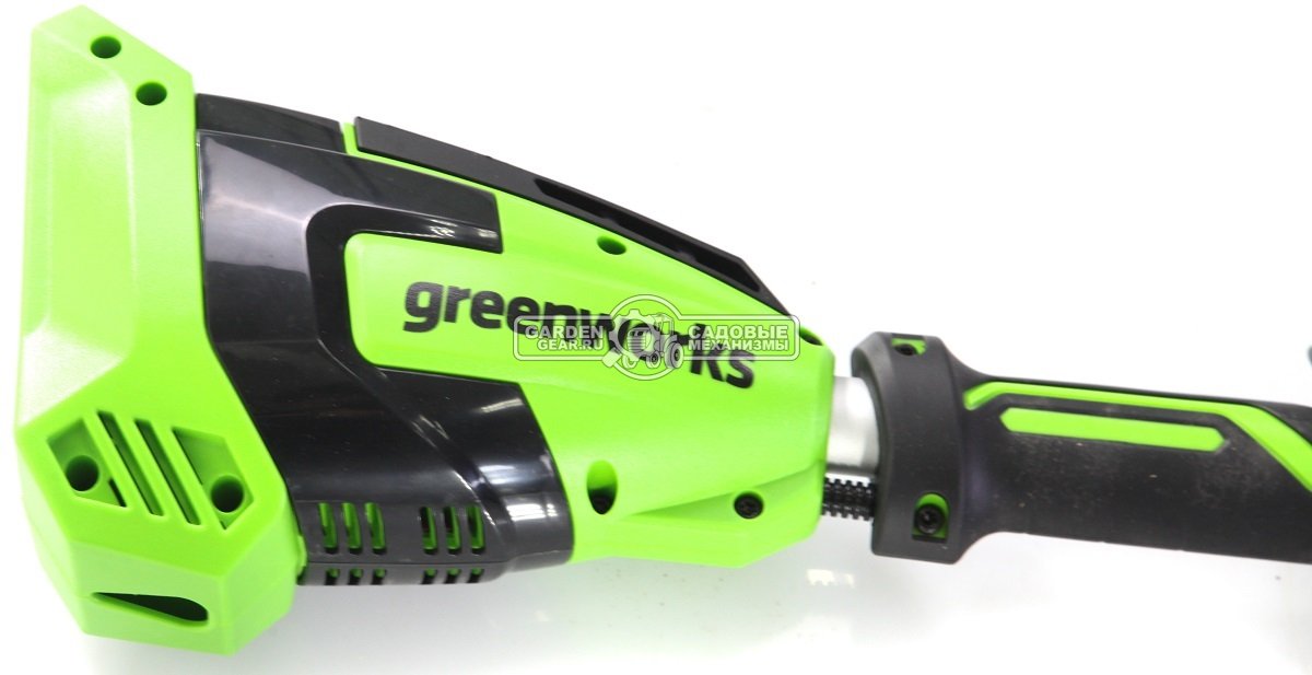 Высоторез аккумуляторный GreenWorks G40PSF без АКБ и ЗУ (PRC, 40В, шина 20 см, штанга 2.5 м, 3.6 кг)