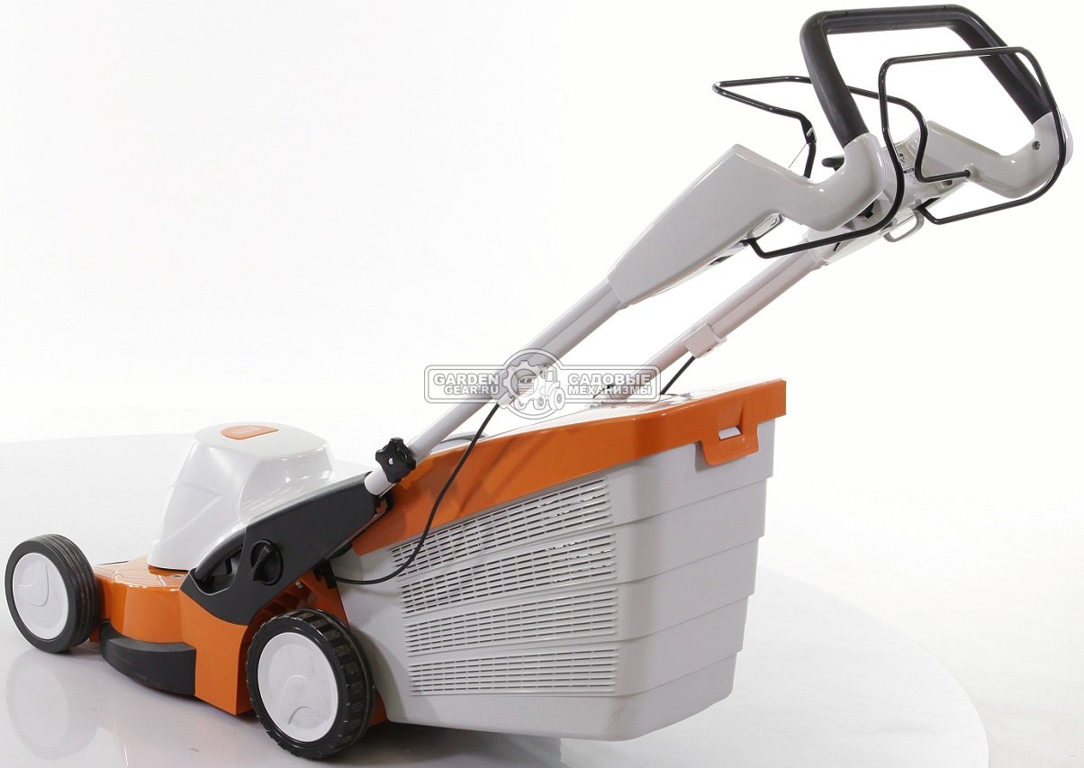 Газонокосилка электрическая Stihl RME 545.0 V (AUT, 1600 Вт., 43 см., самоходная задний привод, травосборник 60 л., пластик, 32 кг.)