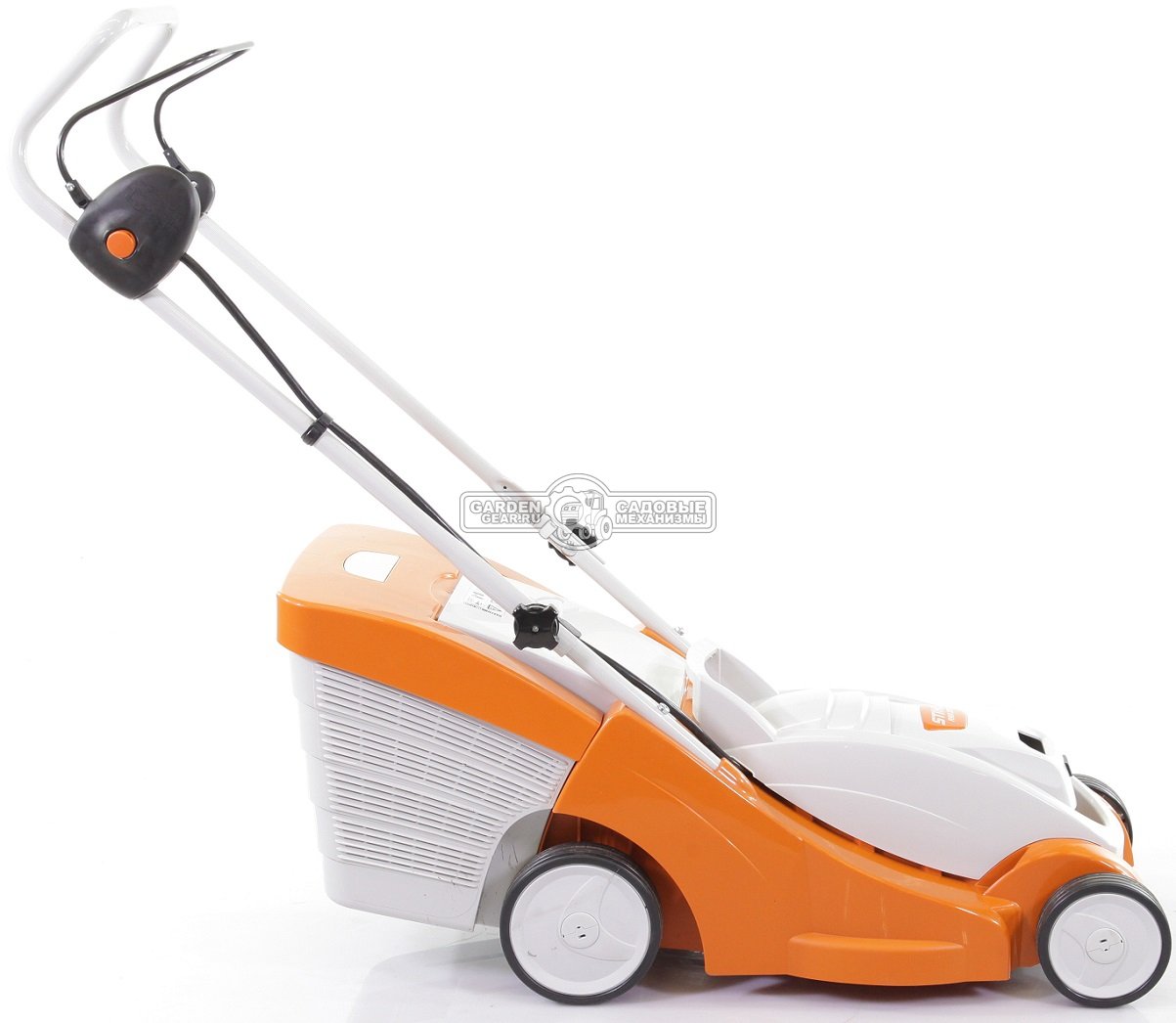 Газонокосилка аккумуляторная Stihl RMA 339.0 без АКБ и ЗУ (AUT, Compact 36В, 37 см., несамоходная, травосборник 40 л., пластик, 14 кг.)