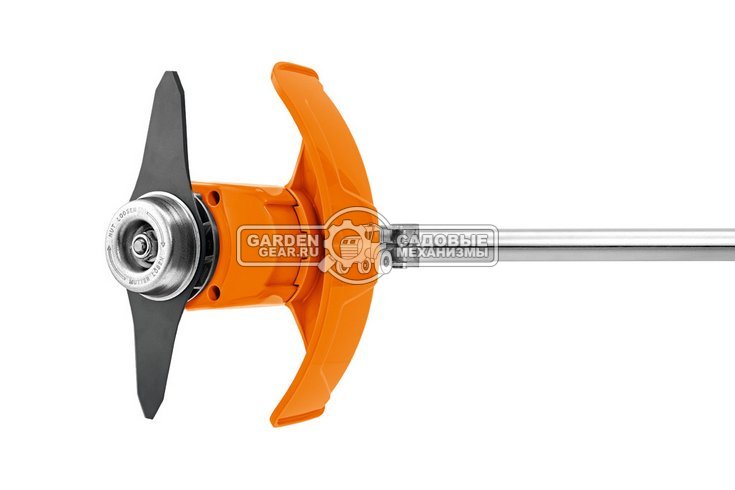 Аккумуляторная мотокоса Stihl FSA 90 SET c АКБ AP300 и ЗУ AL300 (AUT, 36В Pro, 2-х лопастной нож, леска - опция, Т-рукоятка, 3,2 кг.)