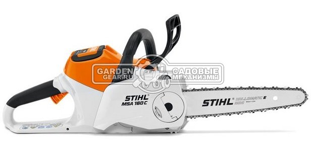 Аккумуляторная цепная пила Stihl MSA 160 C-B 12&quot; SET с AP200 и AL101 (AUT, 36В Pro, 1/4&quot;P, 1,1 мм., 64E, 4,4 кг.)