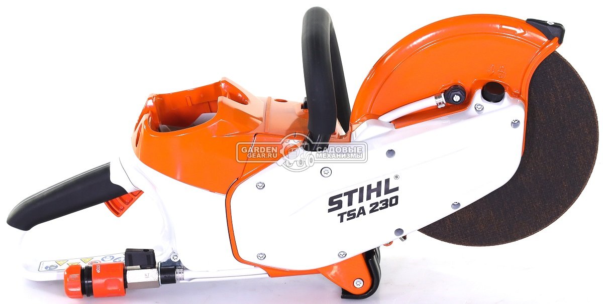 Аккумуляторное абразивно-отрезное устройство (резчик) Stihl TSA 230 без АКБ и ЗУ (36В Pro, диаметр 230 мм., глубина реза до 70 мм., 3.9 кг)