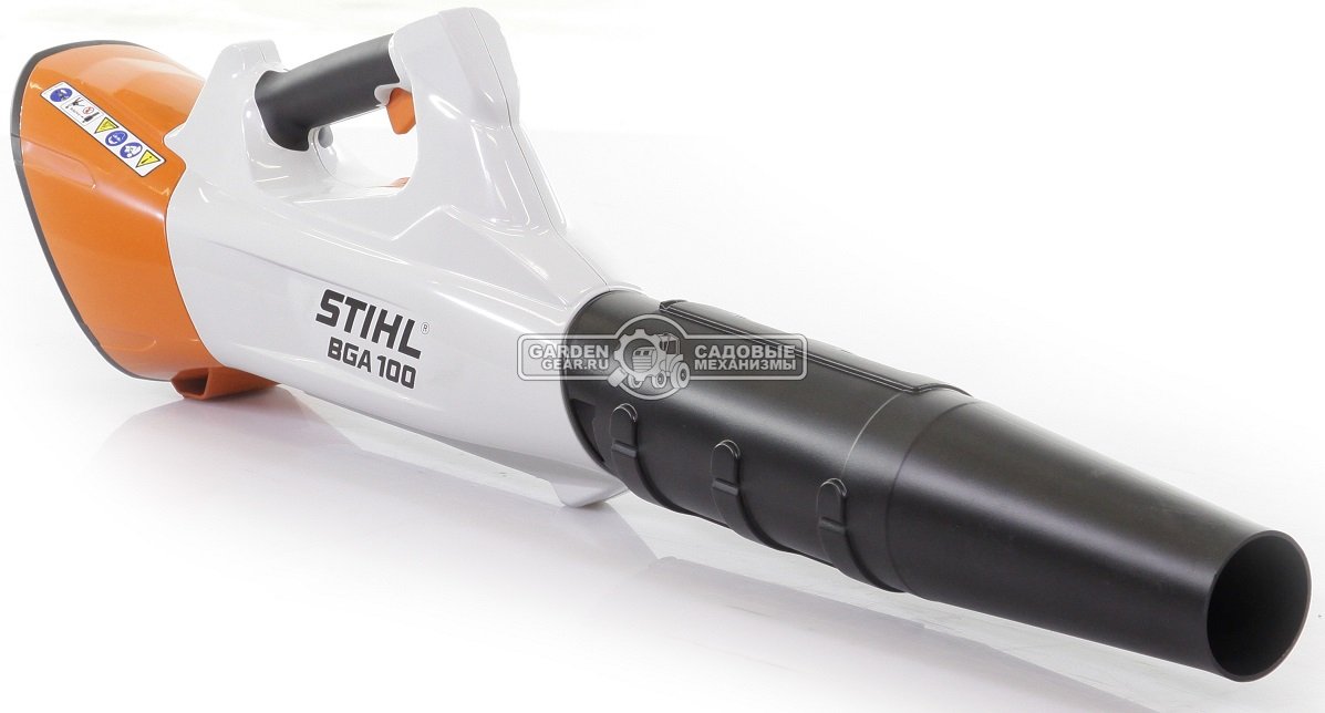 Воздуходувка аккумуляторная Stihl BGA 100 SET c АКБ AR 3000 и ЗУ AL 500 (AUT, 36В Pro, макс. расход воздуха 840 м3/ч., скорость 81 м/с., 2,5 кг.)