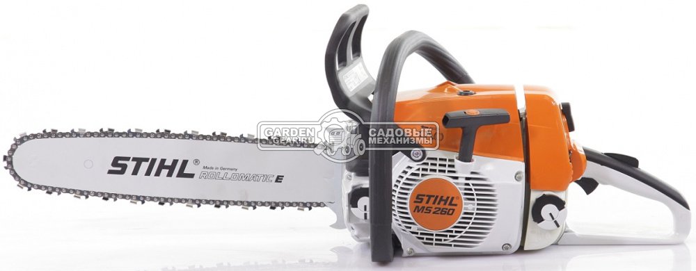 Бензопила Stihl MS 260 16&quot; (BRA, 50,2 куб.см., 2,6 кВт/3,5 л.с., ElastoStart, 0,325&quot;, 1,6 мм., 67E, 4,8 кг.)