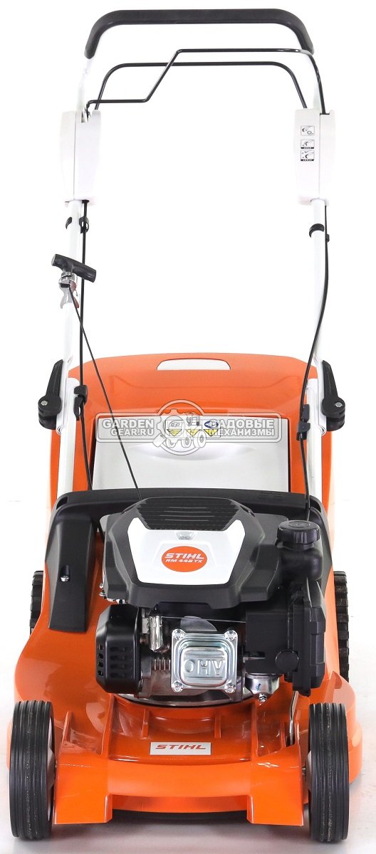 Газонокосилка бензиновая Stihl RM 448.1 TX (AUT, самоходная задний привод, 46 см., Stihl EVC 200.3 C, 139 куб.см., пластик, 55 л., 27 кг.)