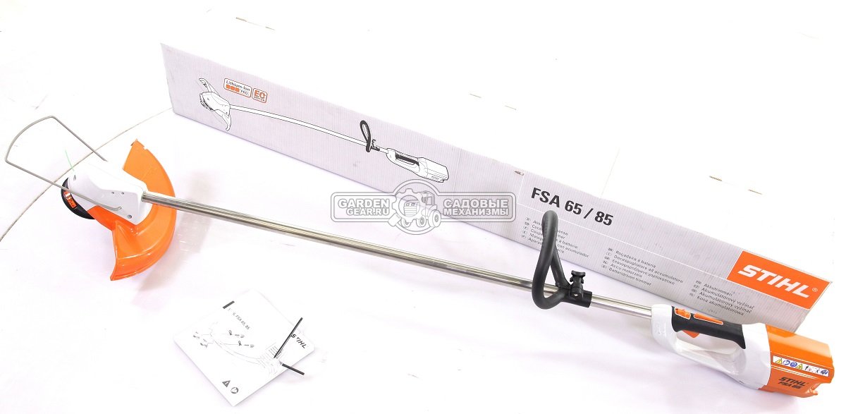 Аккумуляторная мотокоса Stihl FSA 85 SET c АКБ AP200 и ЗУ AL101 (AUT, 36В Pro, AutoCut C 4-2, леска 2.0 мм., 2,8 кг.)