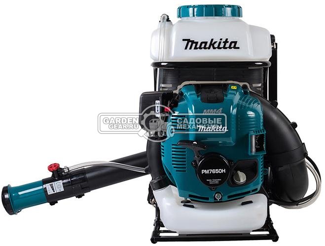 Опрыскиватель бензиновый Makita PM7650H 4-x тактный (распыление воздухом, 75.6 см3, 3.67 л.с., 14 м3/мин, 15 л, 13.3 кг)