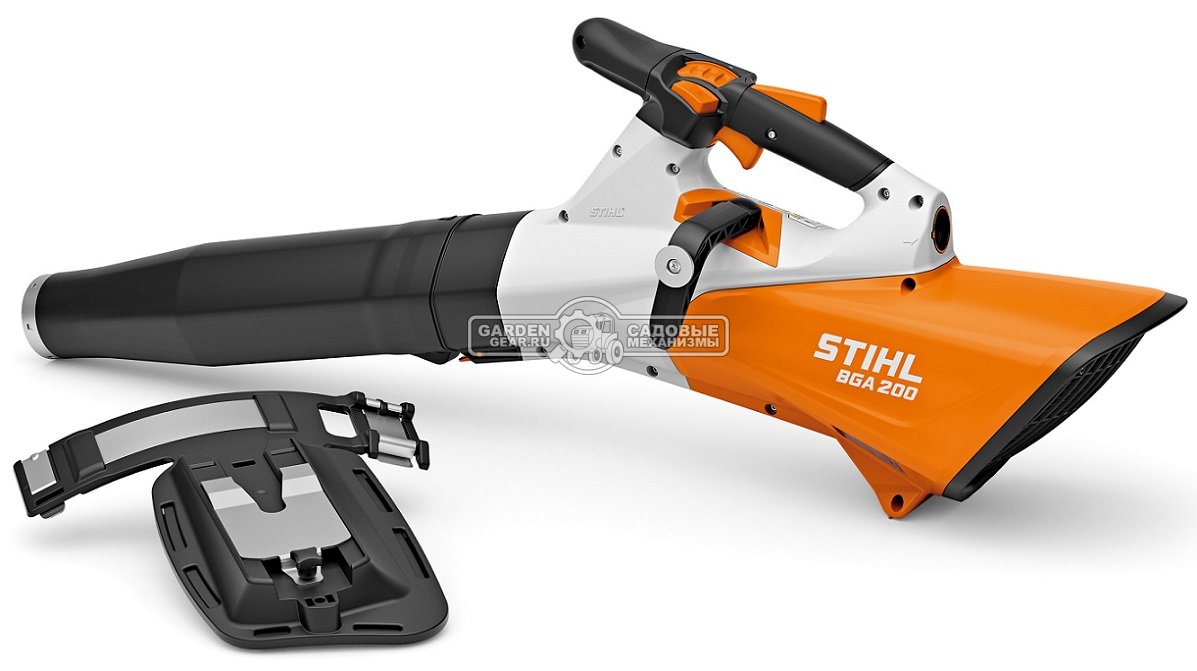 Воздуходувка аккумуляторная Stihl BGA 200 без АКБ и ЗУ (AUT, 36В Pro, макс. расход воздуха 940 м3/ч., скорость 84 м/с., 3,2 кг.)