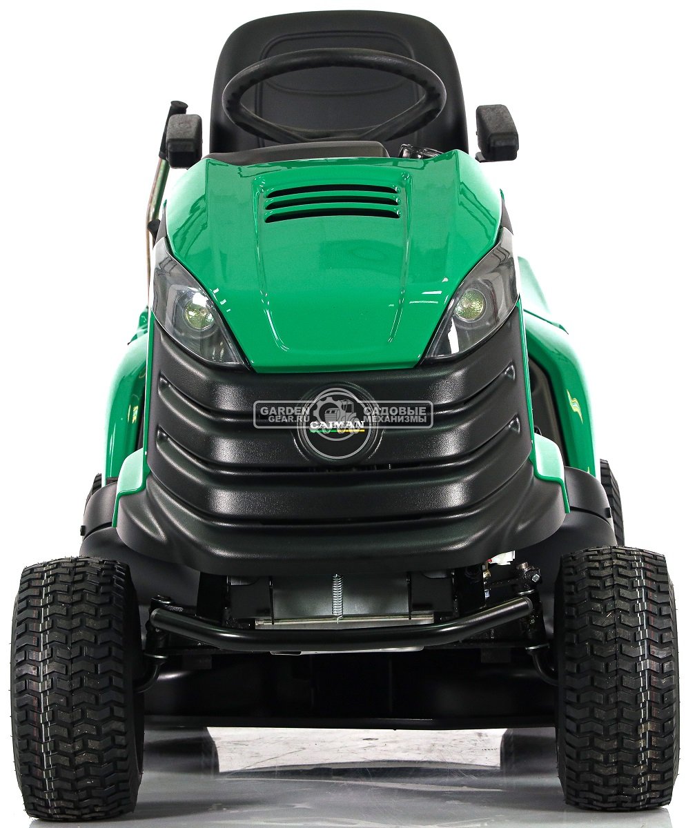 Садовый трактор Caiman Rapido Eco 2WD 97D2K (CZE, Kawasaki FS600V, 603 куб.см., гидростатика, травосборник 300 л., 92 см., 232 кг.)