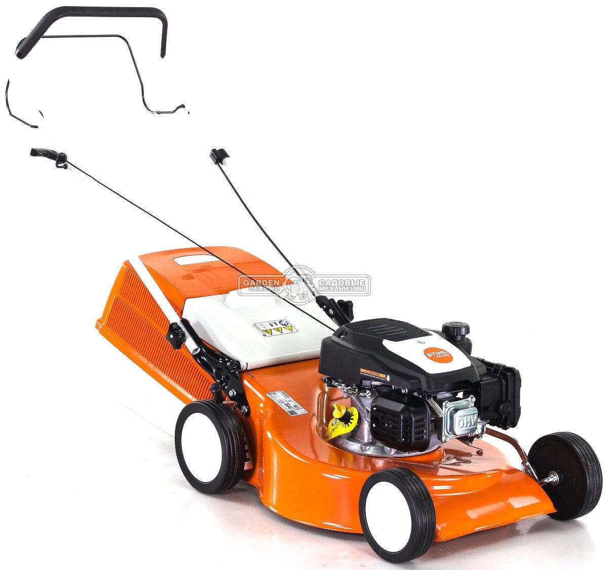 Газонокосилка бензиновая Stihl RM 253.2 (AUT, 51 см., несамоходная, Stihl EVC 200.3, 139 куб.см., сталь, 55 л., 27 кг.)