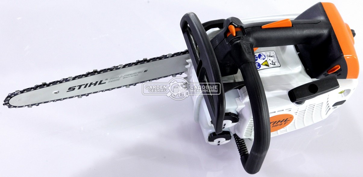 Бензопила сучкорез одноручная Stihl MS 194 T 12&quot; (USA, 31,8 куб.см., 1,4 кВт/1,9 л.с, 2-MIX, 3/8&quot;, 1,1 мм., 44E, 3,3 кг.)