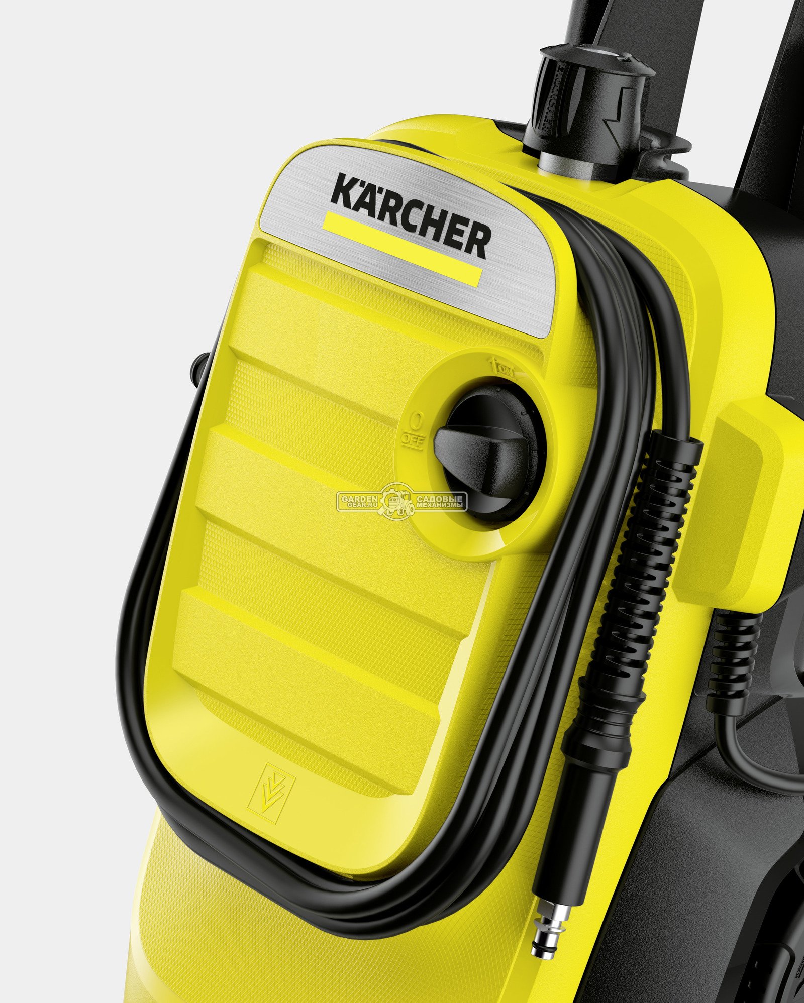 Мойка высокого давления Karcher K 4 Compact Basic Car (ITA, 1800 Вт, 130 бар, 420 л/час, шланг 6 м, 11 кг)