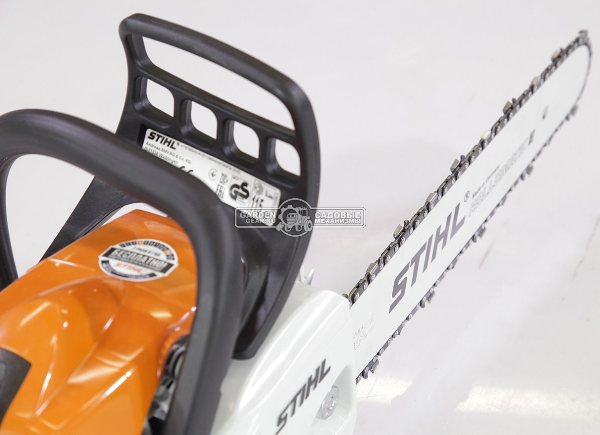 Бензопила Stihl MS 211 16&quot; (USA, 35,2 куб.см., 1,7 кВт/2,3 л.с., 2-MIX, 3/8&quot;, 1,3 мм., 55E, 4,3 кг.)