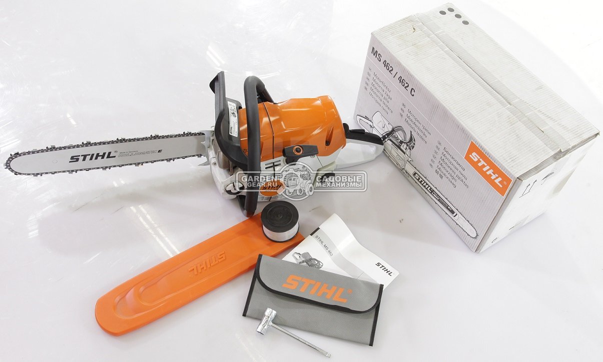 Бензопила Stihl MS 462 18&quot; (GER, 72,2 куб.см., 4,4 кВт/6,0 л.с., ElastoStart, 2-MIX, HD2, 3/8&quot;, 1,6 мм., 66E, 6,0 кг.)