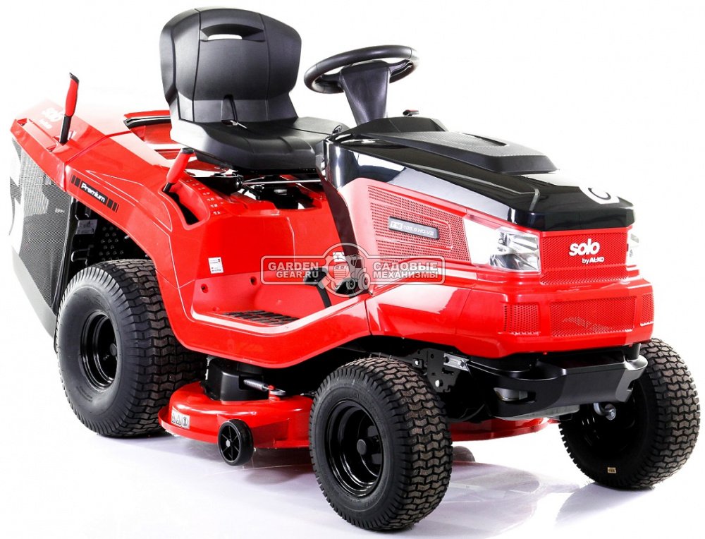 Садовый трактор Solo by Al-ko T 16-105.6 HD V2 Premium (AUT, 105 см, B&S Intek 7160 V-Twin, 656 см3, гидростатика, травосборник 310 л., 256 кг)