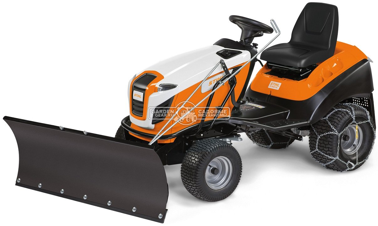 Садовый трактор Stihl RT 6127.1 ZL (AUT, Stihl EVC 8000 V-Twin, 764 куб.см., гидростатика, травосборник 350 л., ширина кошения 125 см., 281 кг.)