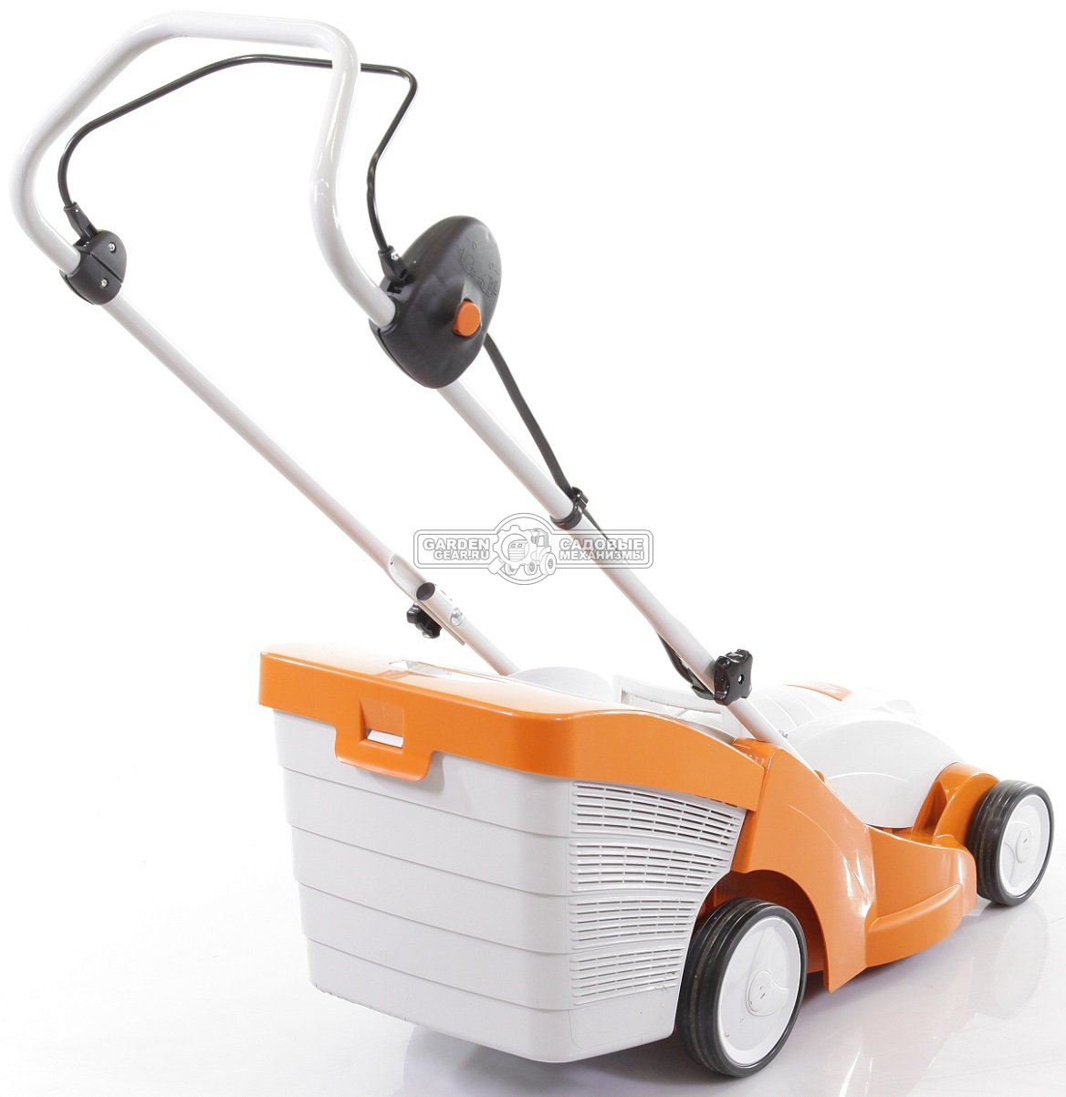 Газонокосилка аккумуляторная Stihl RMA 339.0 SET c АКБ AK 30 и ЗУ AL 101 (AUT, Compact 36В, 37 см, несамоходная, травосборник 40 л, пластик, 17,3 кг.)